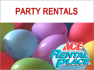 Party Rentals: Moon Bounce, Party Machines, Coolers, Party Games, Tents, Tables and Chairs